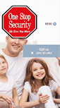 Mobile Screenshot of onestopsecurity.ca